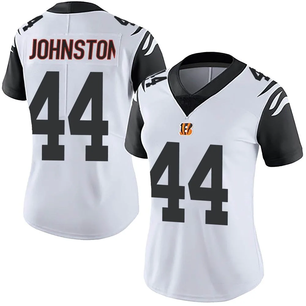 Women's Cincinnati Bengals Clay Johnston Nike Color Rush Vapor Untouchable Limited White Jersey Women's Cincinnati Bengals Clay Johnston Nike Color Rush Vapor Untouchable Limited White Jersey
