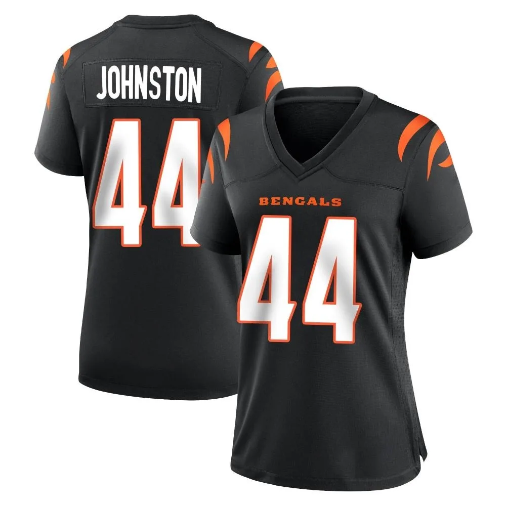 Women's Cincinnati Bengals Clay Johnston Nike Team Color Game Black Jersey Women's Cincinnati Bengals Clay Johnston Nike Team Color Game Black Jersey
