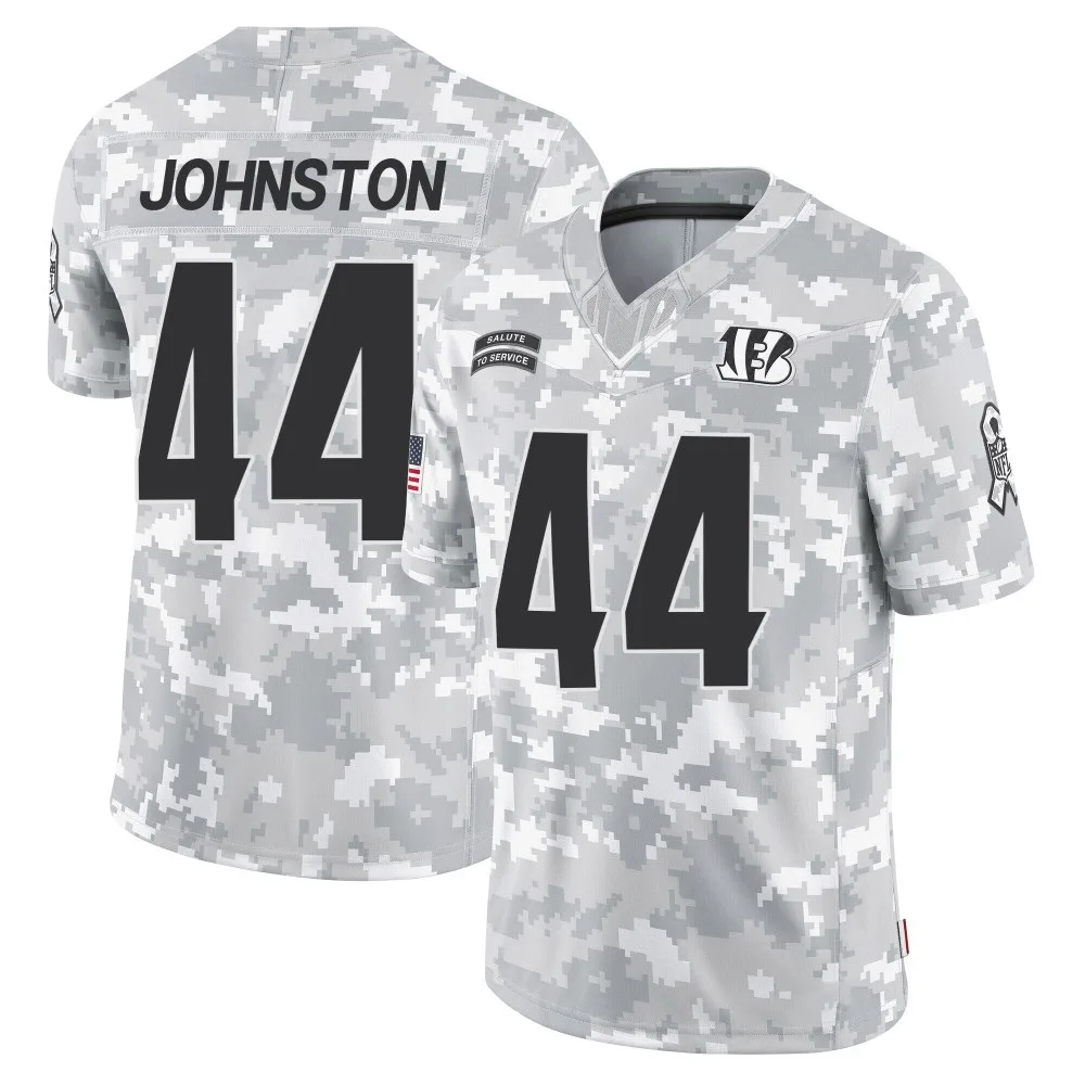 Youth Cincinnati Bengals Clay Johnston Nike 2024 Salute to Service Limited Arctic Camo Jersey Youth Cincinnati Bengals Clay Johnston Nike 2024 Salute to Service Limited Arctic Camo Jersey