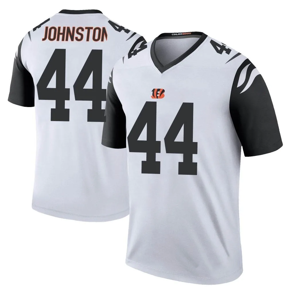 Youth Cincinnati Bengals Clay Johnston Nike Color Rush Legend White Jersey Youth Cincinnati Bengals Clay Johnston Nike Color Rush Legend White Jersey