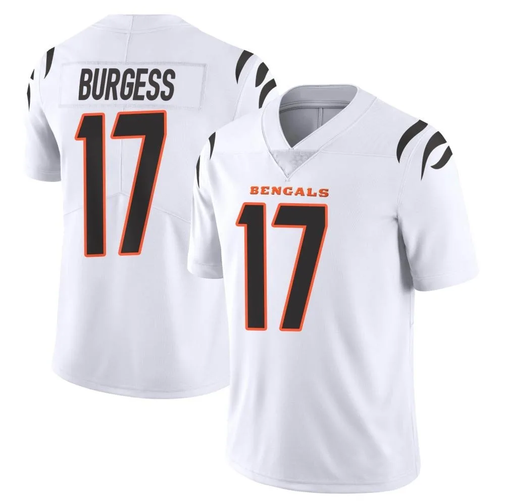 Youth Cincinnati Bengals Cole Burgess Nike Vapor Untouchable Limited White Jersey Youth Cincinnati Bengals Cole Burgess Nike Vapor Untouchable Limited White Jersey