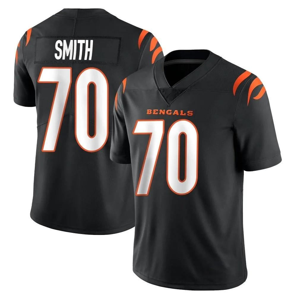 Men's Cincinnati Bengals D'ante Smith Nike Team Color Vapor Untouchable Limited Black Jersey Men's Cincinnati Bengals D'ante Smith Nike Team Color Vapor Untouchable Limited Black Jersey