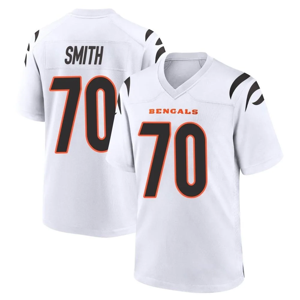 Youth Cincinnati Bengals D'ante Smith Nike Game White Jersey Youth Cincinnati Bengals D'ante Smith Nike Game White Jersey