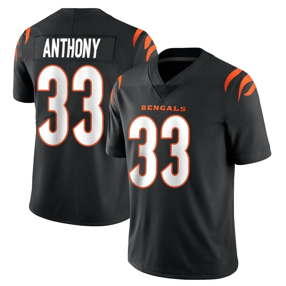 Men's Cincinnati Bengals Daijahn Anthony Nike Team Color Vapor Untouchable Limited Black Jersey Men's Cincinnati Bengals Daijahn Anthony Nike Team Color Vapor Untouchable Limited Black Jersey