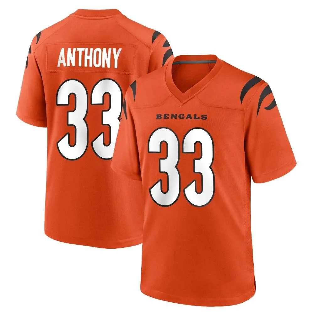 Youth Cincinnati Bengals Daijahn Anthony Nike Game Orange Jersey Youth Cincinnati Bengals Daijahn Anthony Nike Game Orange Jersey