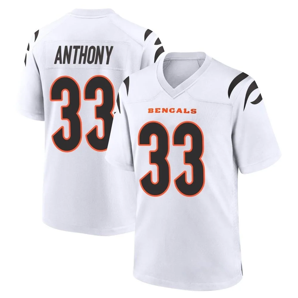 Youth Cincinnati Bengals Daijahn Anthony Nike Game White Jersey Youth Cincinnati Bengals Daijahn Anthony Nike Game White Jersey