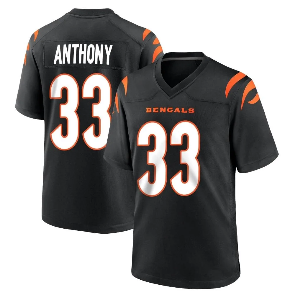 Youth Cincinnati Bengals Daijahn Anthony Nike Team Color Game Black Jersey Youth Cincinnati Bengals Daijahn Anthony Nike Team Color Game Black Jersey