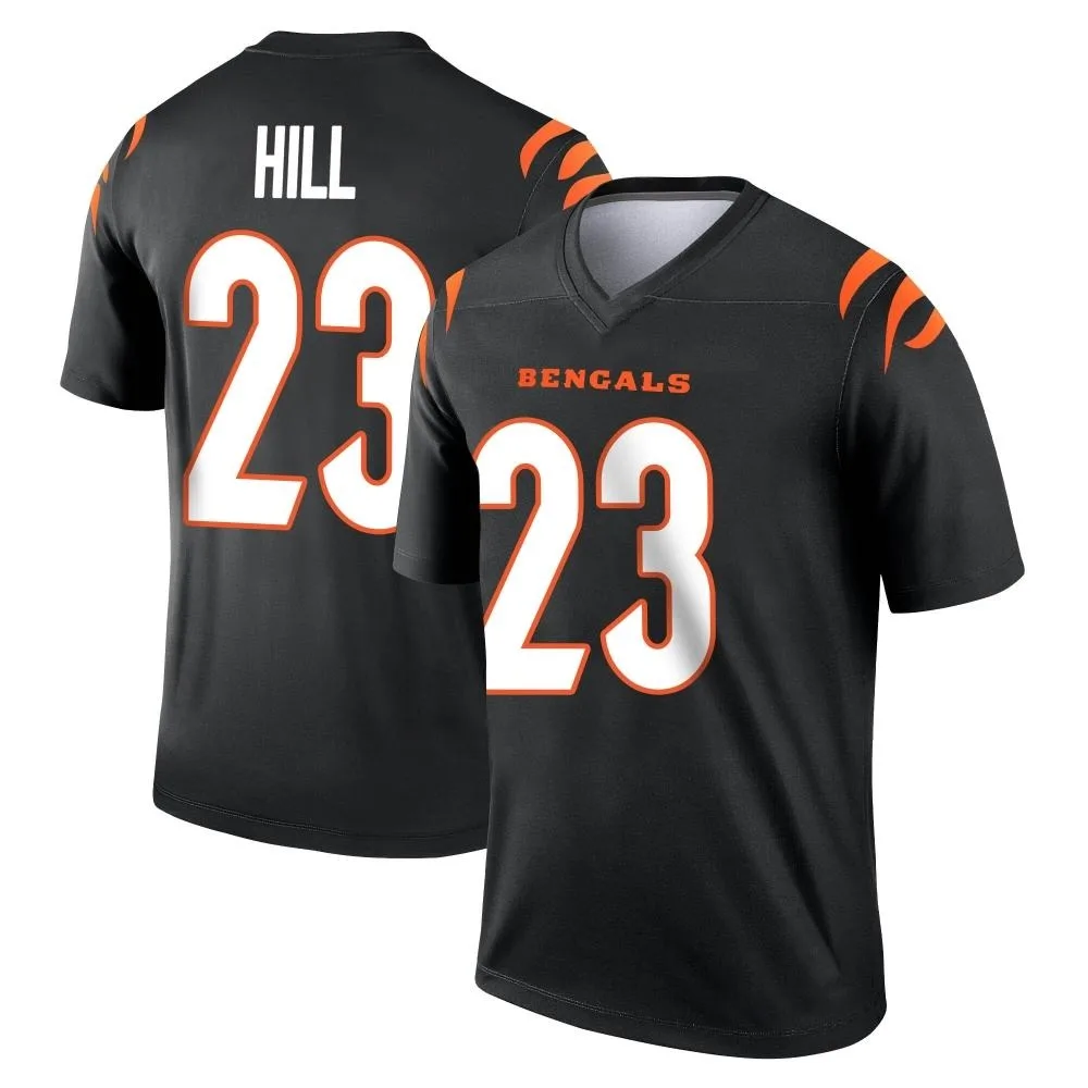 Youth Cincinnati Bengals Dax Hill Nike Legend Black Jersey Youth Cincinnati Bengals Dax Hill Nike Legend Black Jersey