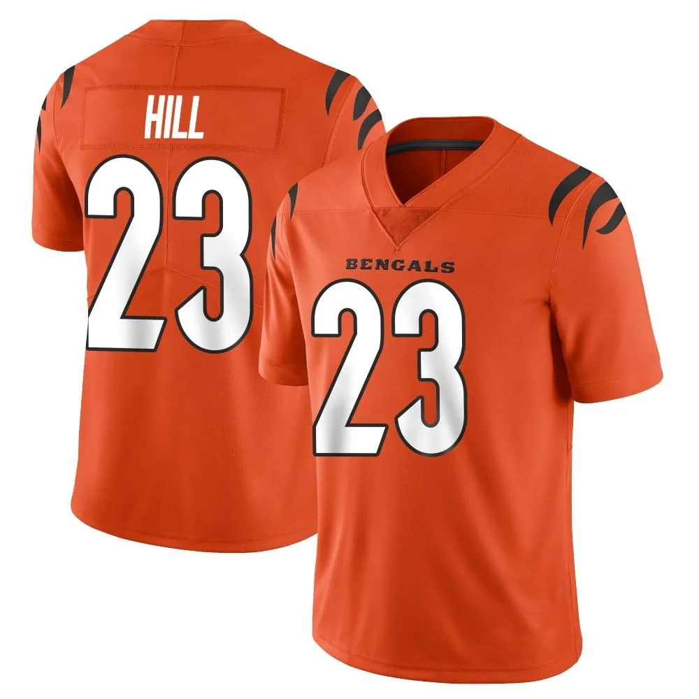 Youth Cincinnati Bengals Dax Hill Nike Vapor Untouchable Limited Orange Jersey Youth Cincinnati Bengals Dax Hill Nike Vapor Untouchable Limited Orange Jersey