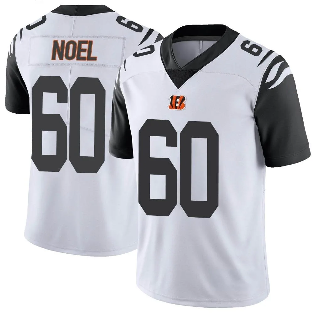 Men's Cincinnati Bengals Desmond Noel Nike Color Rush Vapor Untouchable Limited White Jersey Men's Cincinnati Bengals Desmond Noel Nike Color Rush Vapor Untouchable Limited White Jersey