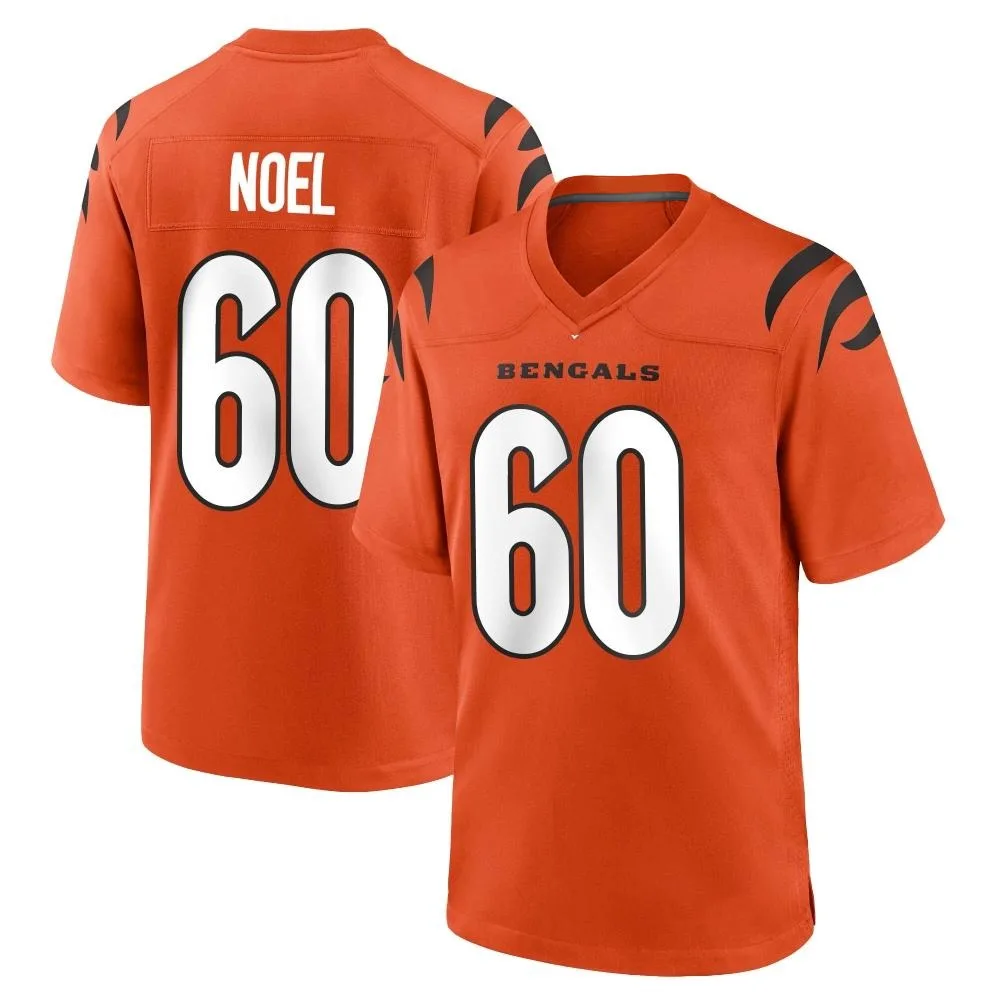 Men's Cincinnati Bengals Desmond Noel Nike Game Orange Jersey Men's Cincinnati Bengals Desmond Noel Nike Game Orange Jersey