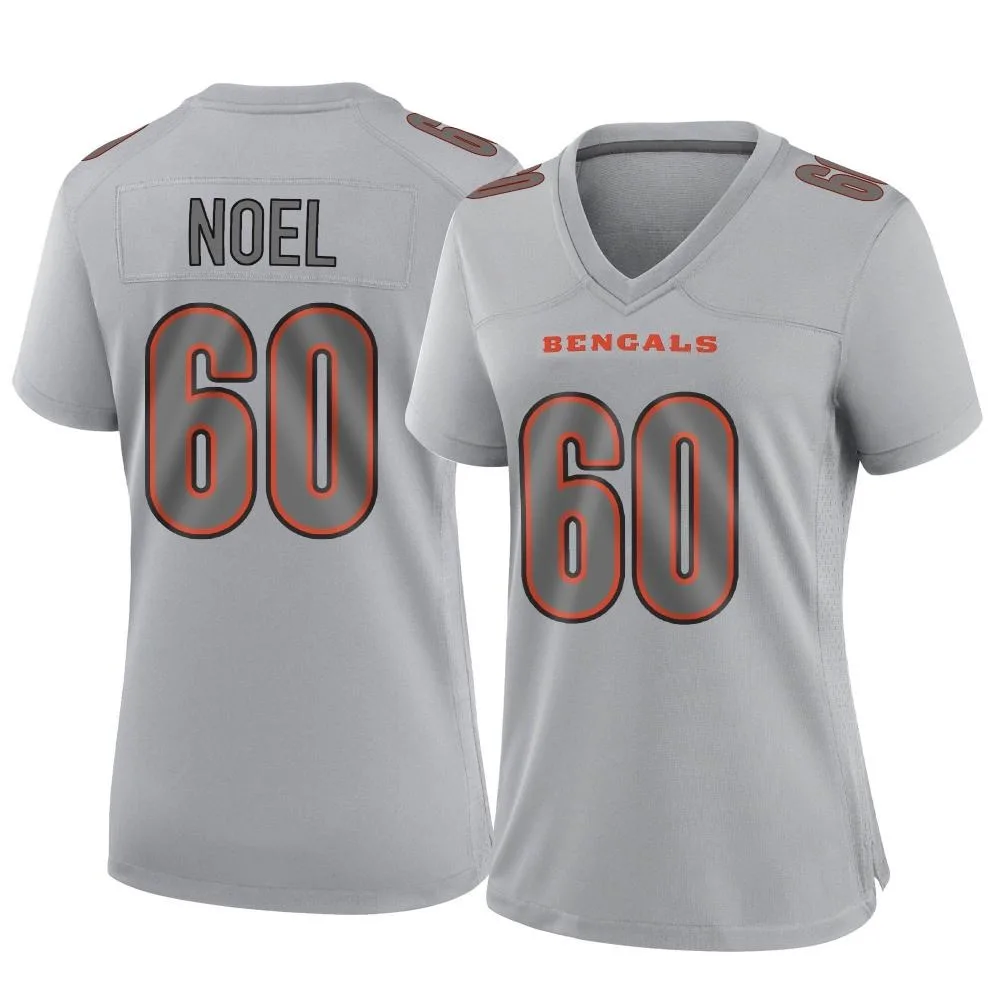 Women's Cincinnati Bengals Desmond Noel Nike Atmosphere Fashion Game Gray Jersey Women's Cincinnati Bengals Desmond Noel Nike Atmosphere Fashion Game Gray Jersey