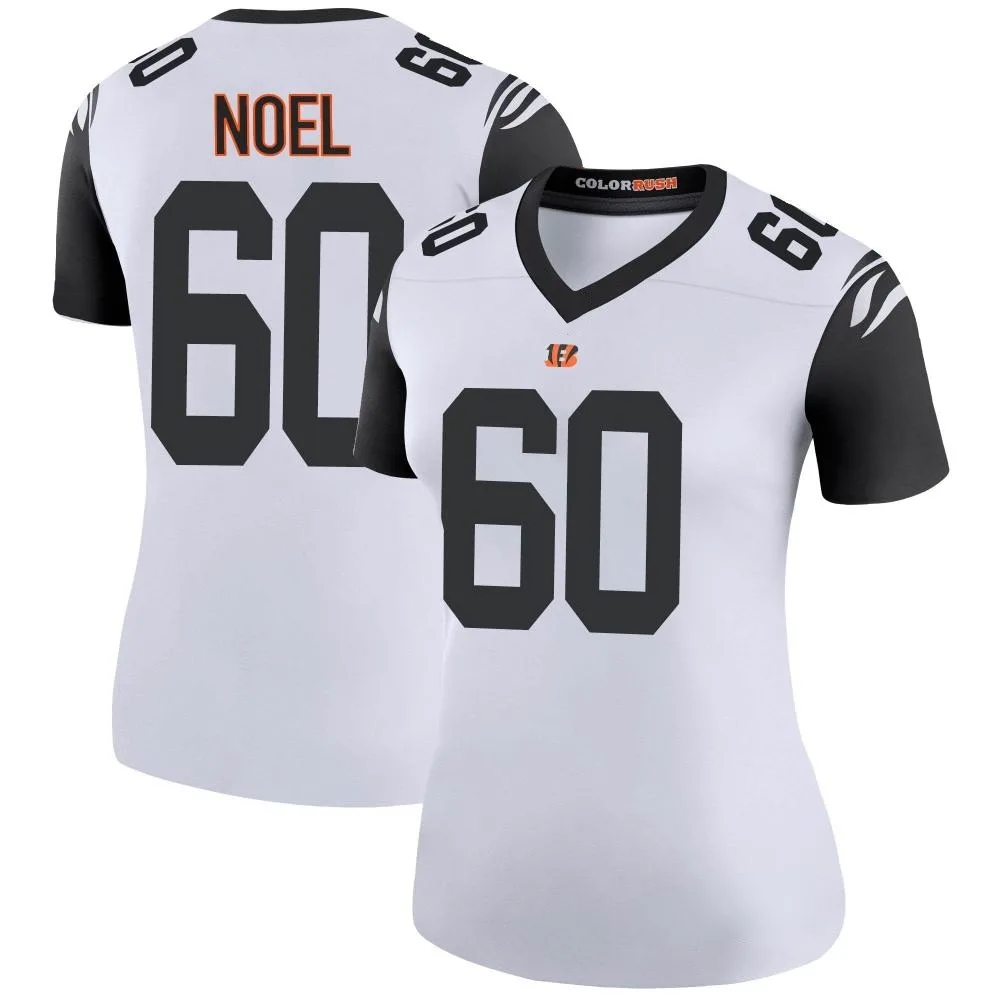 Women's Cincinnati Bengals Desmond Noel Nike Color Rush Legend White Jersey Women's Cincinnati Bengals Desmond Noel Nike Color Rush Legend White Jersey