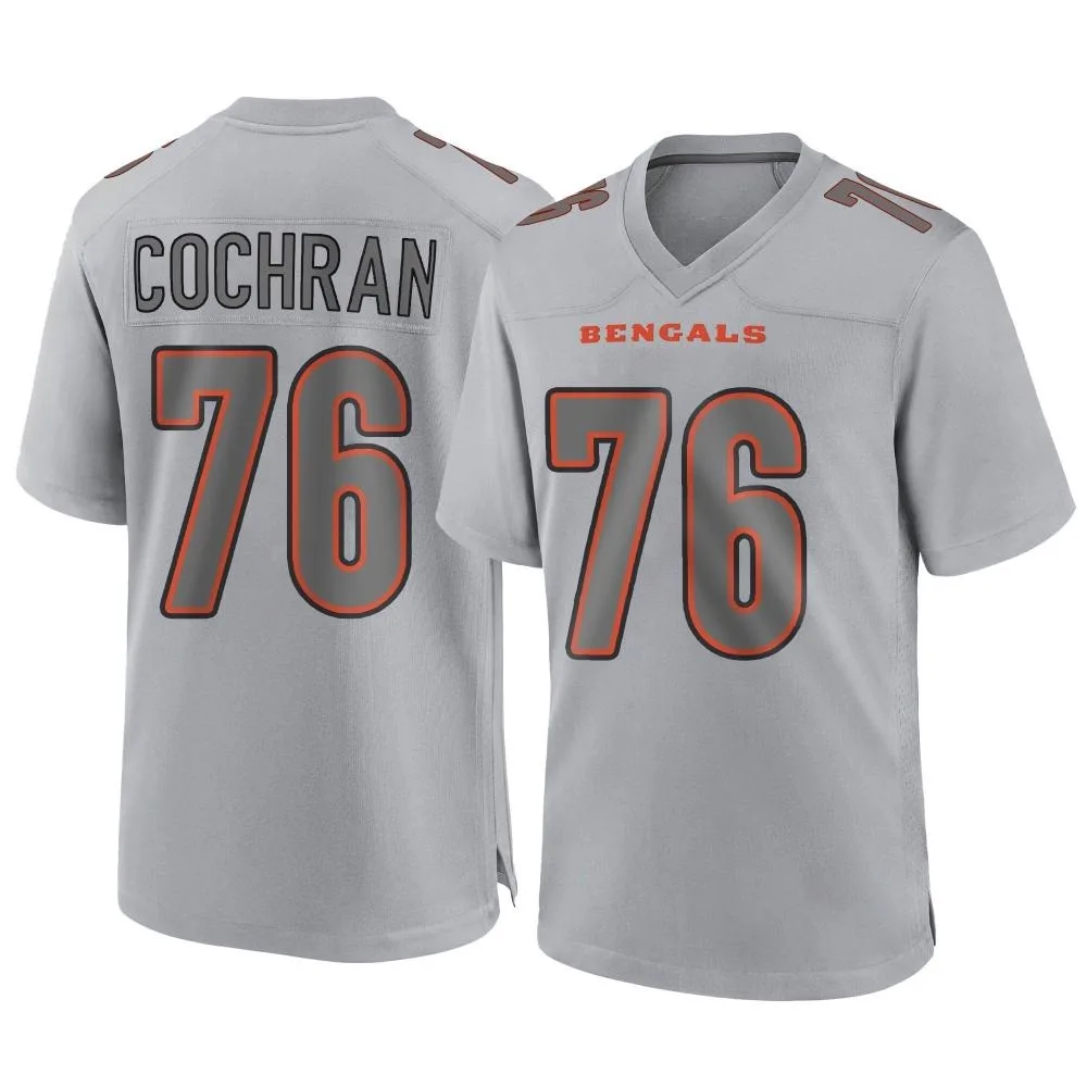 Men's Cincinnati Bengals Devin Cochran Nike Atmosphere Fashion Game Gray Jersey Men's Cincinnati Bengals Devin Cochran Nike Atmosphere Fashion Game Gray Jersey
