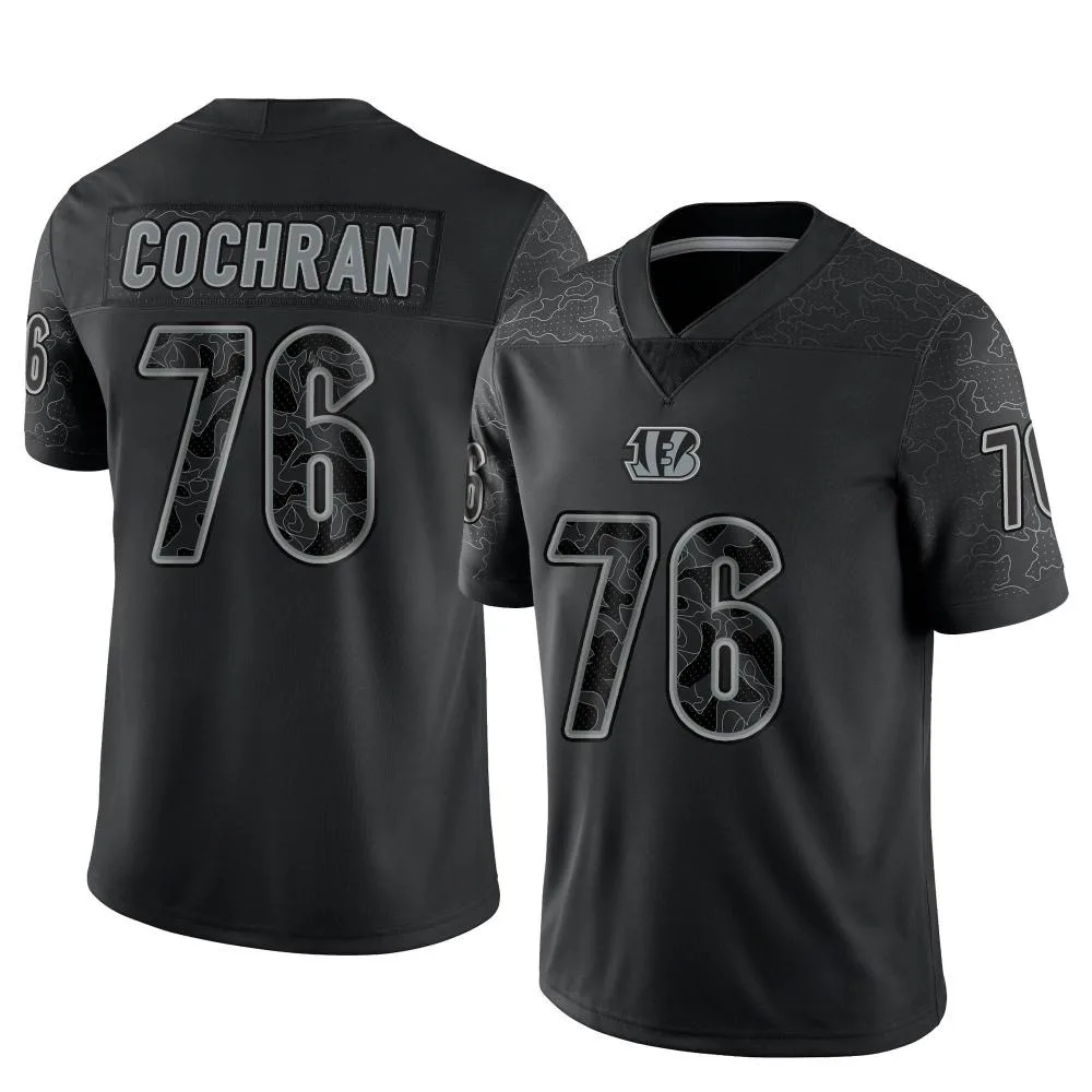 Men's Cincinnati Bengals Devin Cochran Nike Reflective Limited Black Jersey Men's Cincinnati Bengals Devin Cochran Nike Reflective Limited Black Jersey