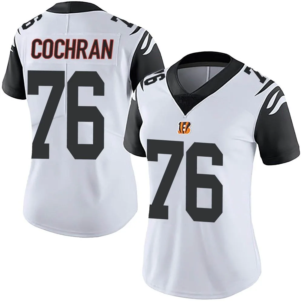 Women's Cincinnati Bengals Devin Cochran Nike Color Rush Vapor Untouchable Limited White Jersey Women's Cincinnati Bengals Devin Cochran Nike Color Rush Vapor Untouchable Limited White Jersey