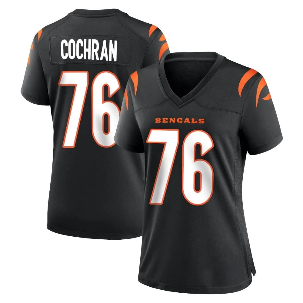 Women's Cincinnati Bengals Devin Cochran Nike Team Color Game Black Jersey Women's Cincinnati Bengals Devin Cochran Nike Team Color Game Black Jersey