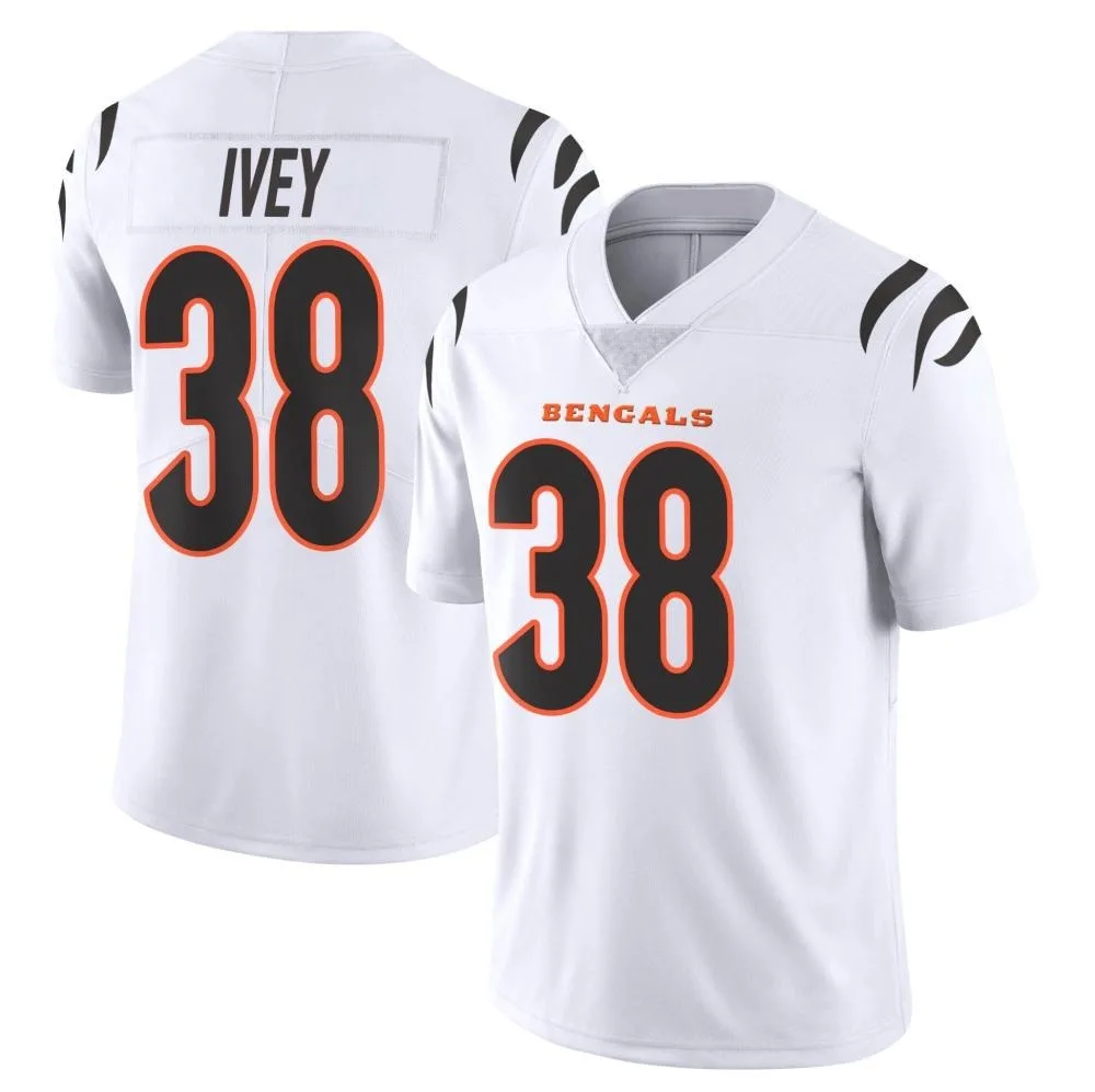 Men's Cincinnati Bengals Dj Ivey Nike Vapor Untouchable Limited White Jersey Men's Cincinnati Bengals Dj Ivey Nike Vapor Untouchable Limited White Jersey