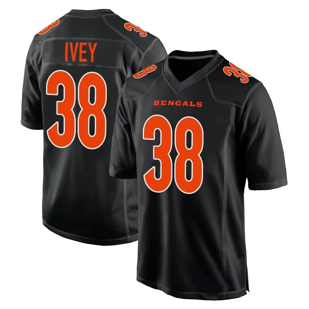Youth Cincinnati Bengals Dj Ivey Nike Fashion Game Black Jersey Youth Cincinnati Bengals Dj Ivey Nike Fashion Game Black Jersey