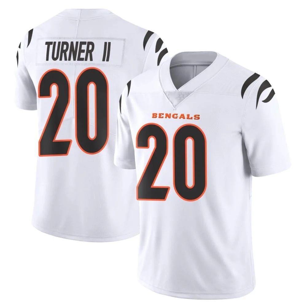 Youth Cincinnati Bengals Dj Turner Ii Nike Vapor Untouchable Limited White Jersey Youth Cincinnati Bengals Dj Turner Ii Nike Vapor Untouchable Limited White Jersey