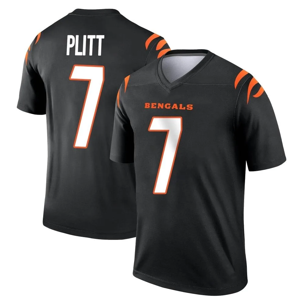Men's Cincinnati Bengals Drew Plitt Nike Legend Black Jersey Men's Cincinnati Bengals Drew Plitt Nike Legend Black Jersey