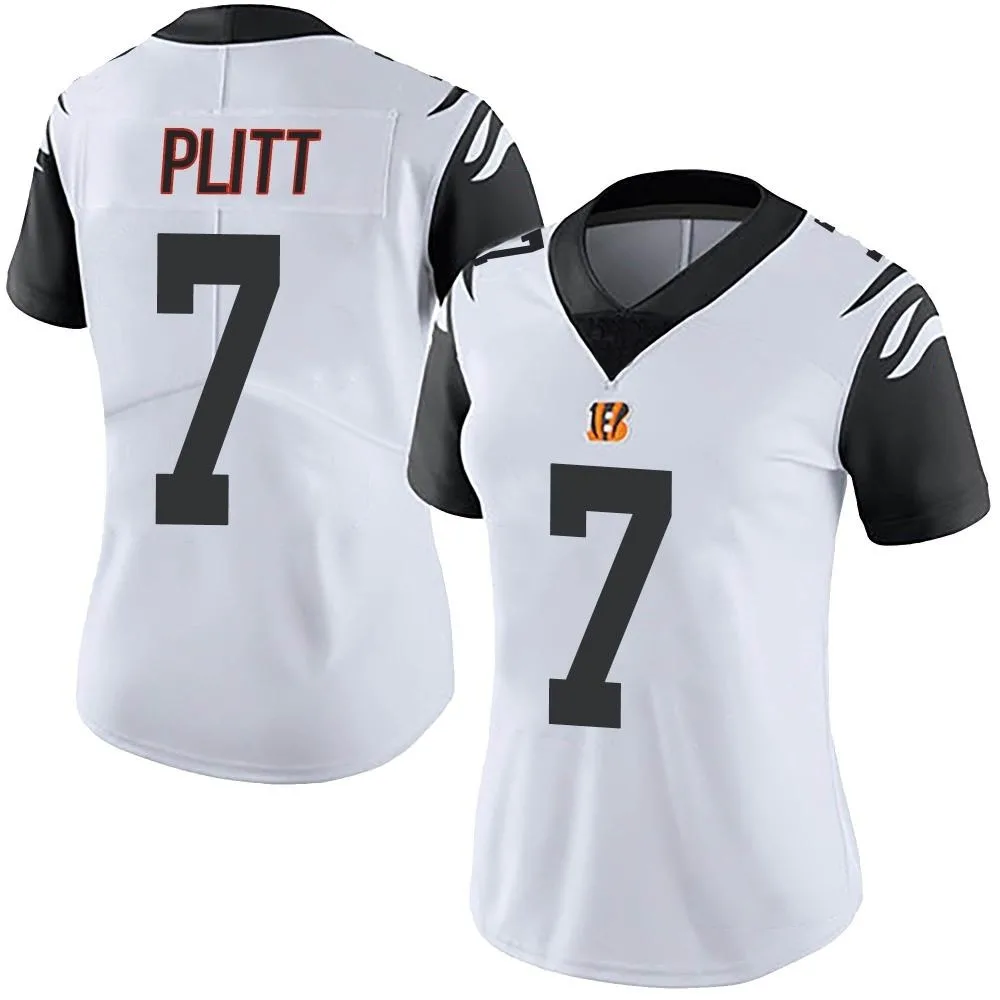 Women's Cincinnati Bengals Drew Plitt Nike Color Rush Vapor Untouchable Limited White Jersey Women's Cincinnati Bengals Drew Plitt Nike Color Rush Vapor Untouchable Limited White Jersey