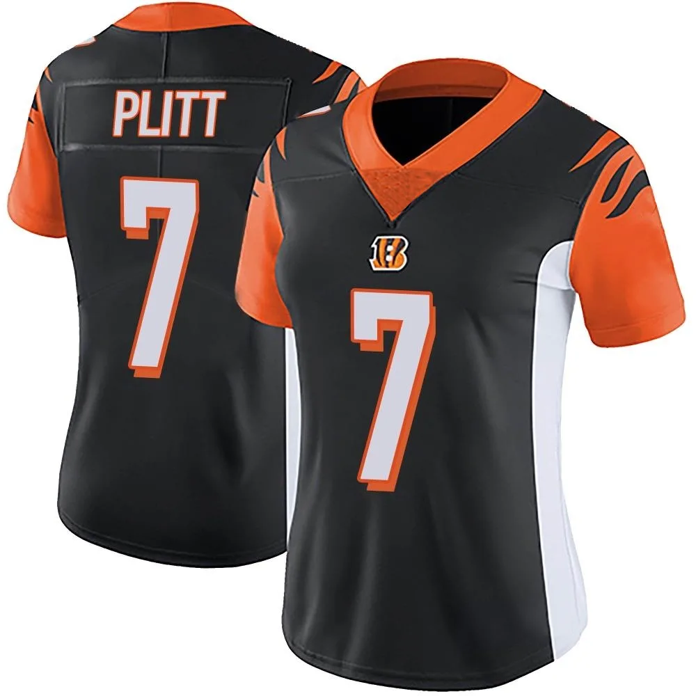 Women's Cincinnati Bengals Drew Plitt Nike Team Color Vapor Untouchable Limited Black Jersey Women's Cincinnati Bengals Drew Plitt Nike Team Color Vapor Untouchable Limited Black Jersey