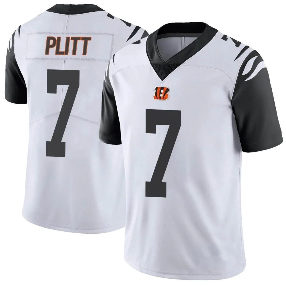 Youth Cincinnati Bengals Drew Plitt Nike Color Rush Vapor Untouchable Limited White Jersey Youth Cincinnati Bengals Drew Plitt Nike Color Rush Vapor Untouchable Limited White Jersey