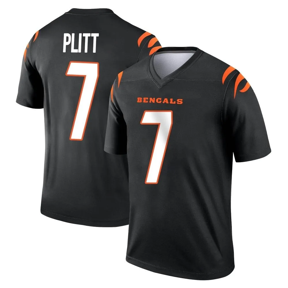 Youth Cincinnati Bengals Drew Plitt Nike Legend Black Jersey Youth Cincinnati Bengals Drew Plitt Nike Legend Black Jersey
