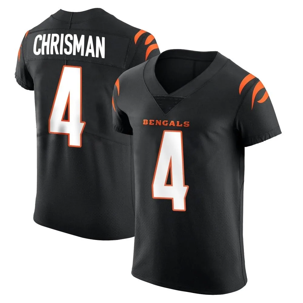Men's Cincinnati Bengals Drue Chrisman Nike Team Color Vapor Untouchable Elite Black Jersey Men's Cincinnati Bengals Drue Chrisman Nike Team Color Vapor Untouchable Elite Black Jersey