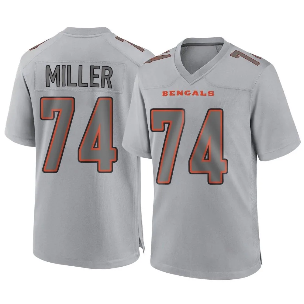 Men's Cincinnati Bengals Eric Miller Nike Atmosphere Fashion Game Gray Jersey Men's Cincinnati Bengals Eric Miller Nike Atmosphere Fashion Game Gray Jersey