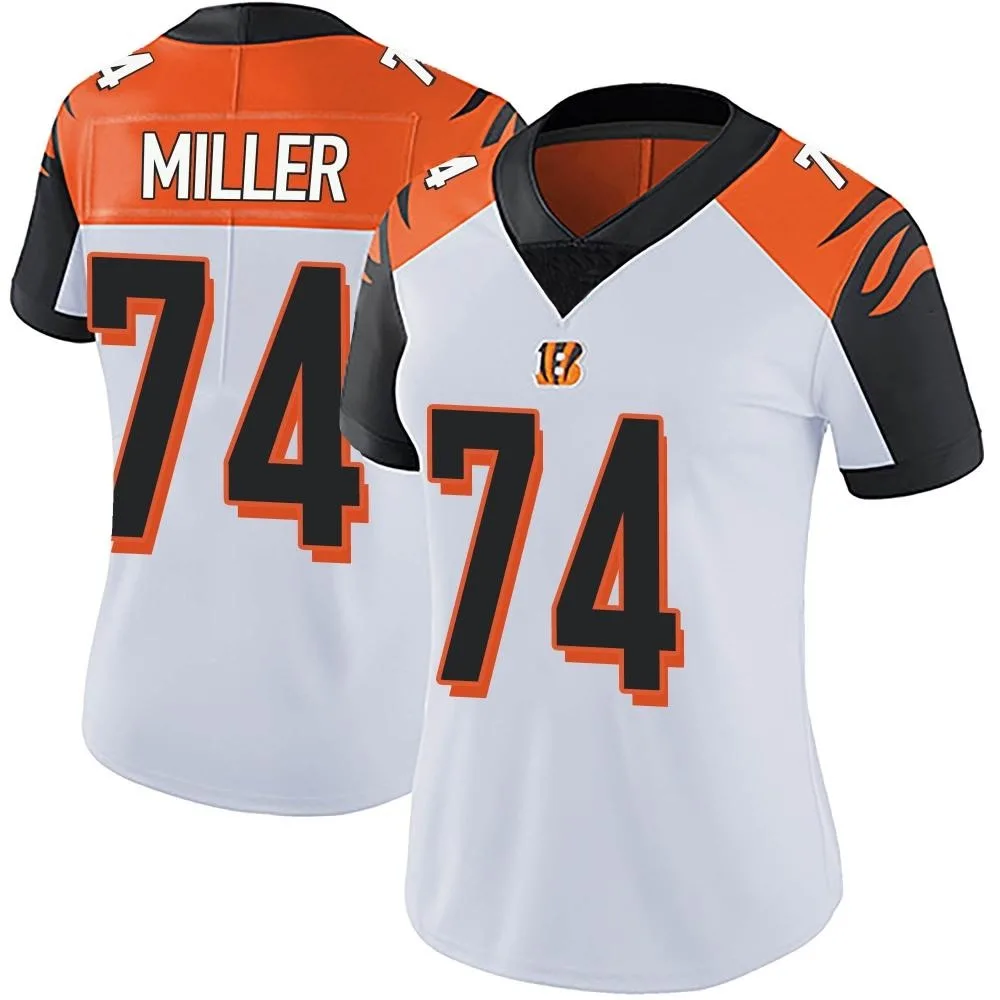 Women's Cincinnati Bengals Eric Miller Nike Vapor Untouchable Limited White Jersey Women's Cincinnati Bengals Eric Miller Nike Vapor Untouchable Limited White Jersey