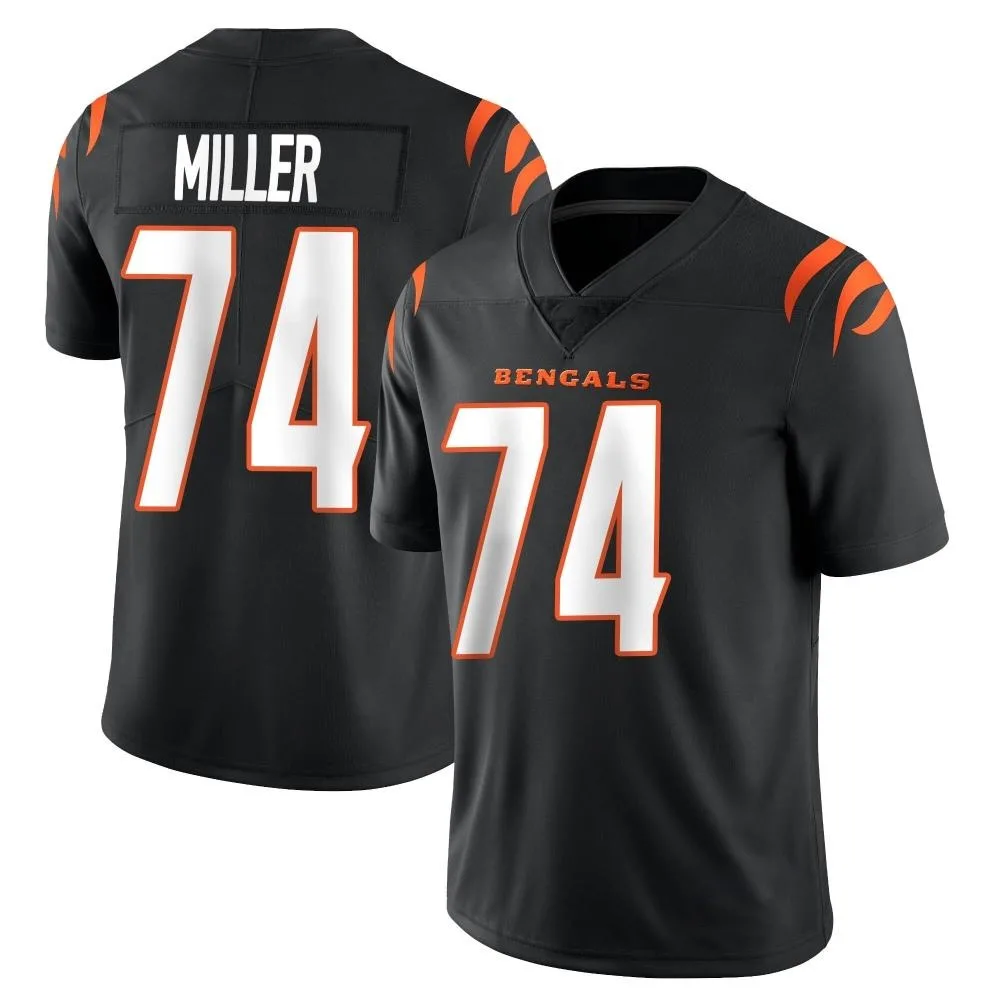 Youth Cincinnati Bengals Eric Miller Nike Team Color Vapor Untouchable Limited Black Jersey Youth Cincinnati Bengals Eric Miller Nike Team Color Vapor Untouchable Limited Black Jersey