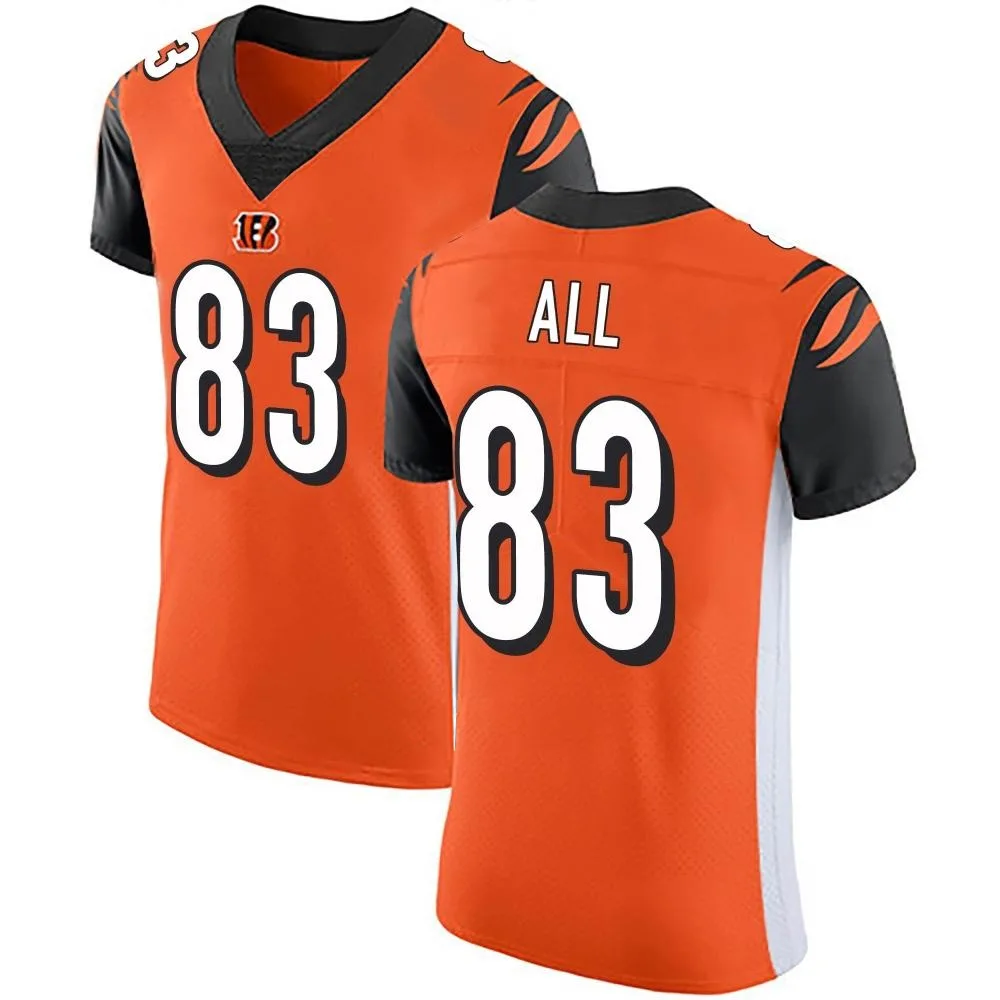 Men's Cincinnati Bengals Erick All Jr. Nike Alternate Vapor Untouchable Elite Orange Jersey Men's Cincinnati Bengals Erick All Jr. Nike Alternate Vapor Untouchable Elite Orange Jersey