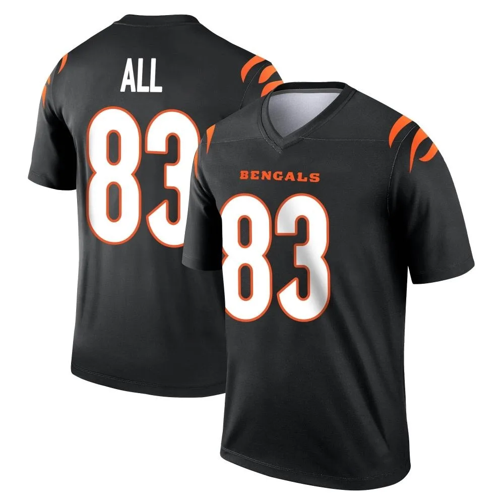 Men's Cincinnati Bengals Erick All Jr. Nike Legend Black Jersey Men's Cincinnati Bengals Erick All Jr. Nike Legend Black Jersey