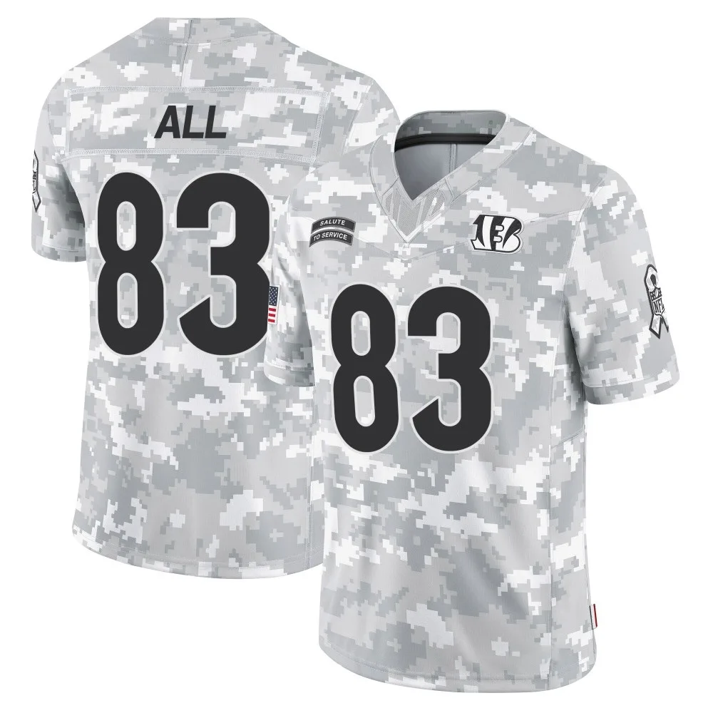 Youth Cincinnati Bengals Erick All Jr. Nike 2024 Salute to Service Limited Arctic Camo Jersey Youth Cincinnati Bengals Erick All Jr. Nike 2024 Salute to Service Limited Arctic Camo Jersey
