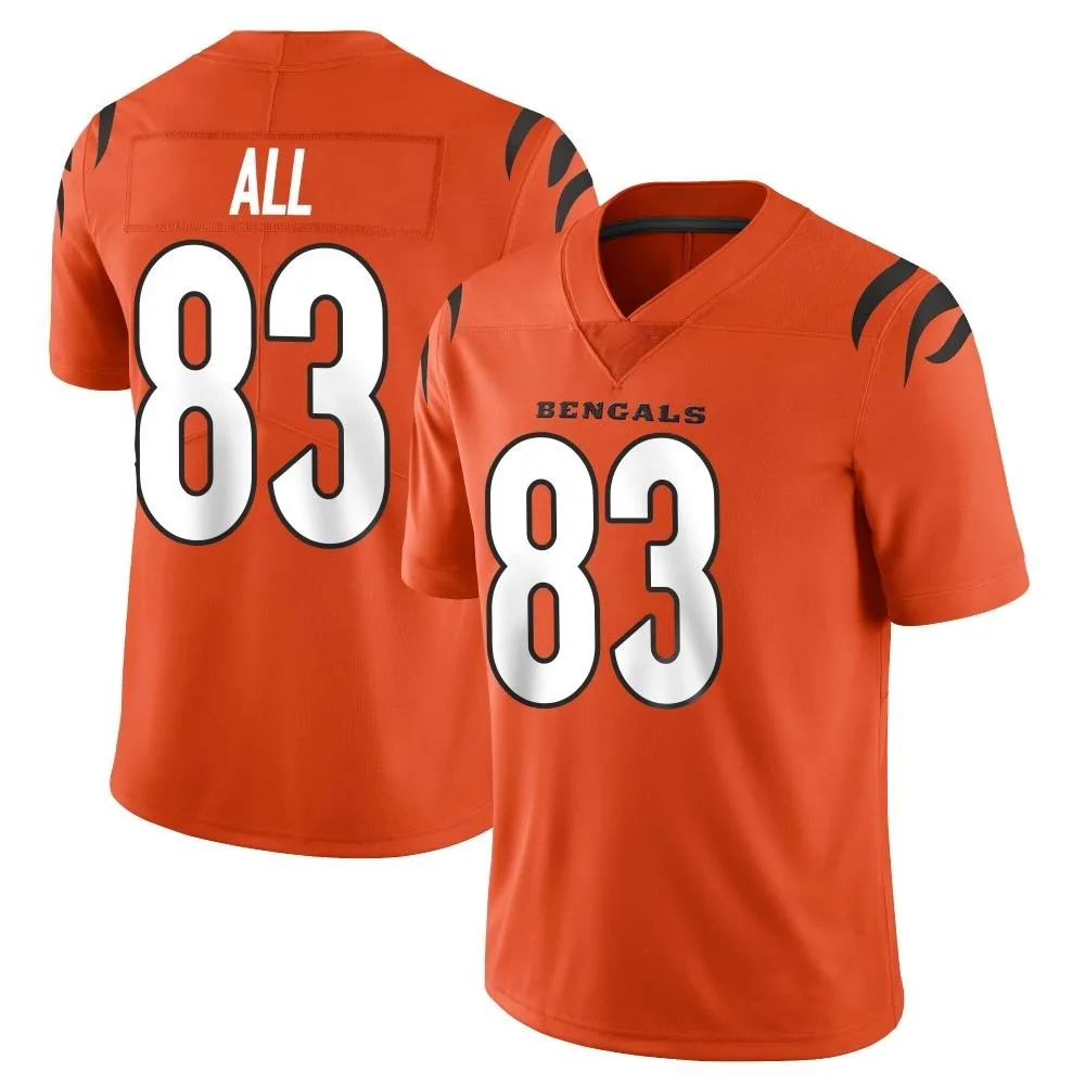 Youth Cincinnati Bengals Erick All Jr. Nike Vapor Untouchable Limited Orange Jersey Youth Cincinnati Bengals Erick All Jr. Nike Vapor Untouchable Limited Orange Jersey