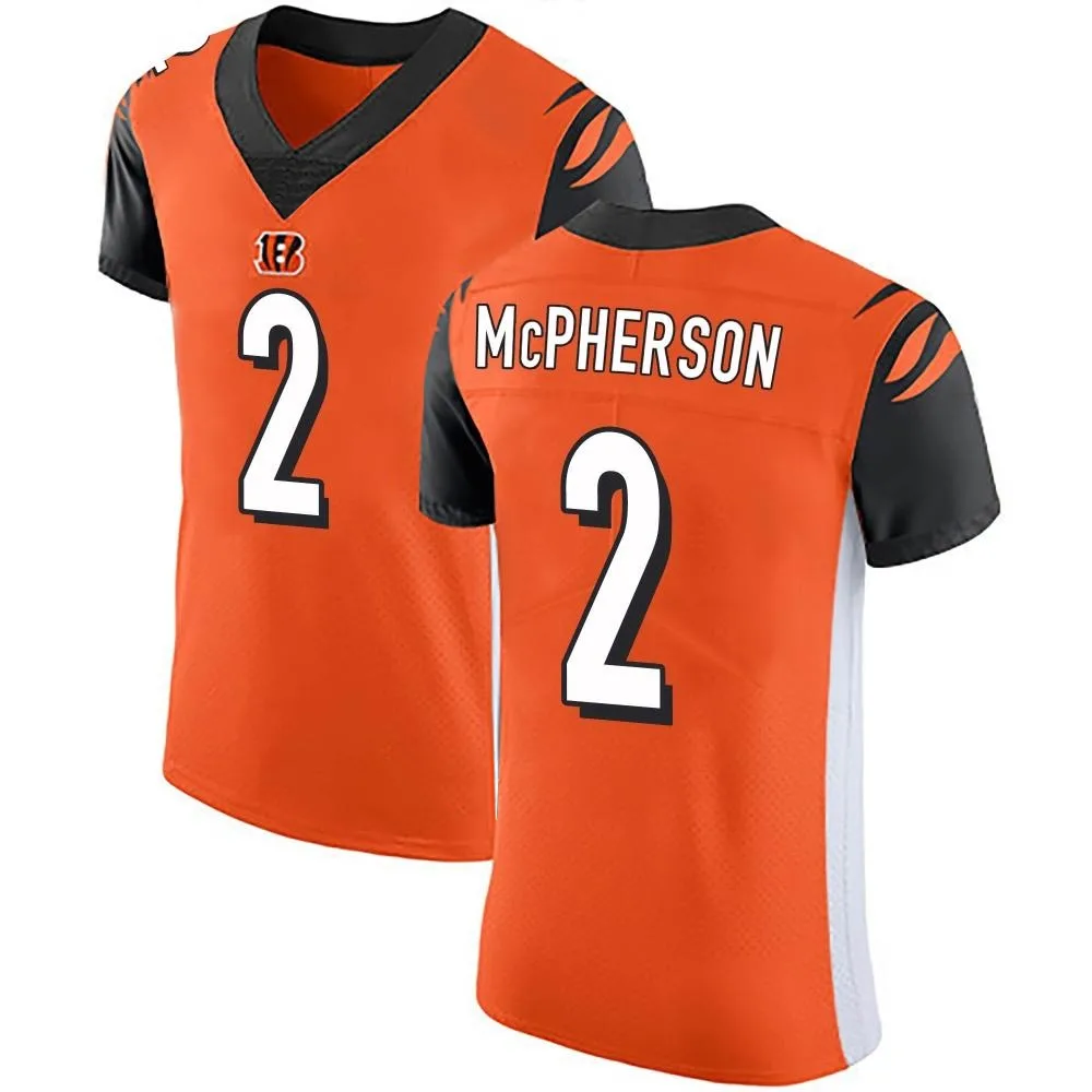 Men's Cincinnati Bengals Evan Mcpherson Nike Alternate Vapor Untouchable Elite Orange Jersey Men's Cincinnati Bengals Evan Mcpherson Nike Alternate Vapor Untouchable Elite Orange Jersey