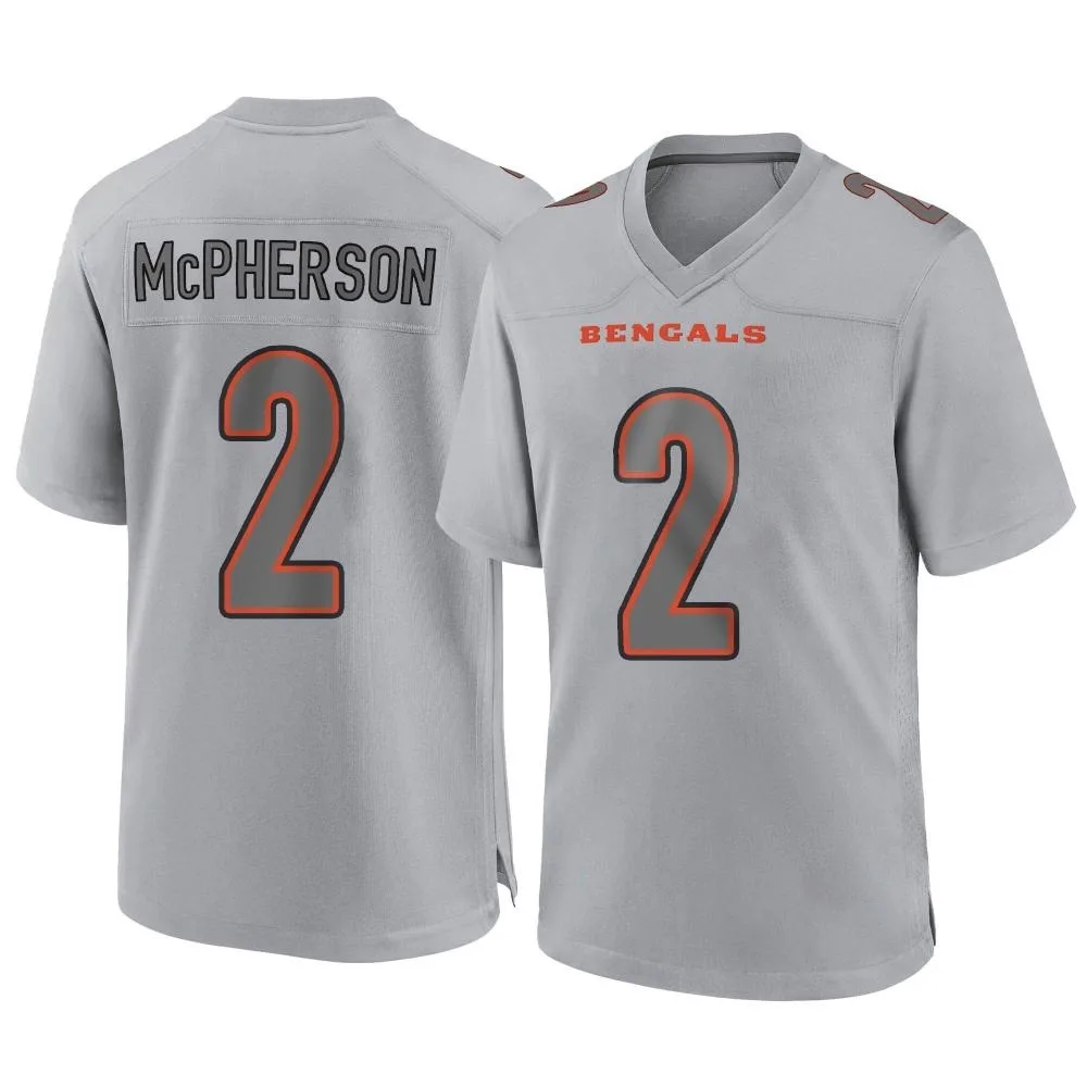 Men's Cincinnati Bengals Evan Mcpherson Nike Atmosphere Fashion Game Gray Jersey Men's Cincinnati Bengals Evan Mcpherson Nike Atmosphere Fashion Game Gray Jersey
