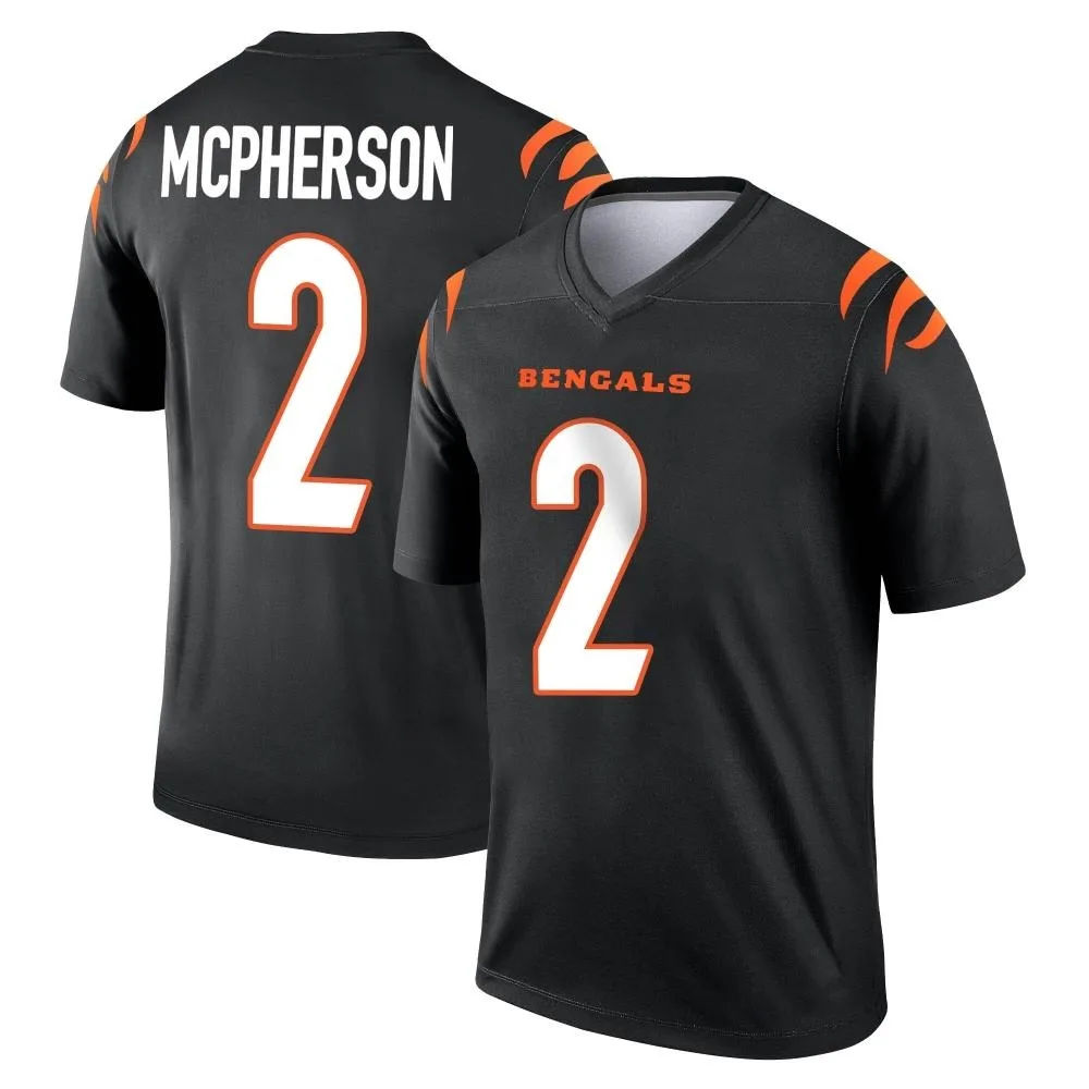 Men's Cincinnati Bengals Evan Mcpherson Nike Legend Black Jersey Men's Cincinnati Bengals Evan Mcpherson Nike Legend Black Jersey