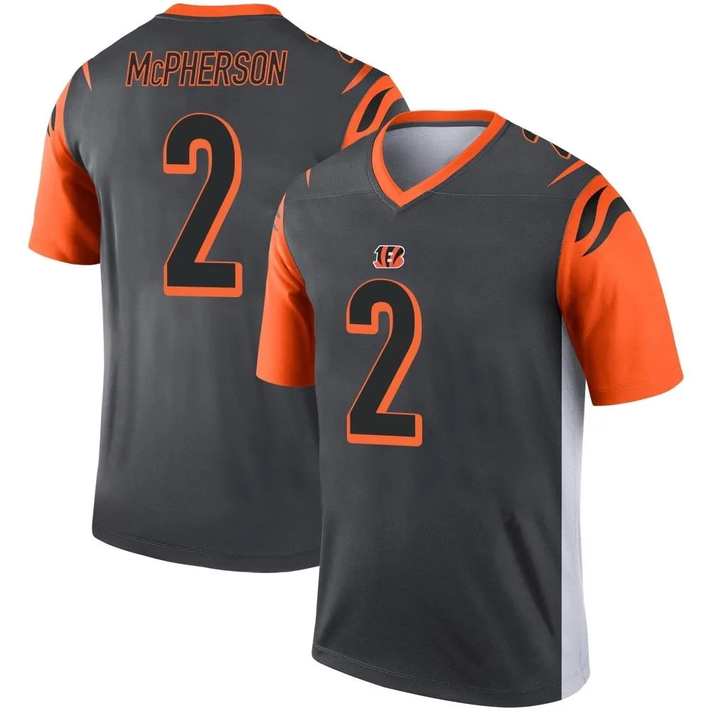 Men's Cincinnati Bengals Evan Mcpherson Nike Silver Legend Jersey Men's Cincinnati Bengals Evan Mcpherson Nike Silver Legend Jersey