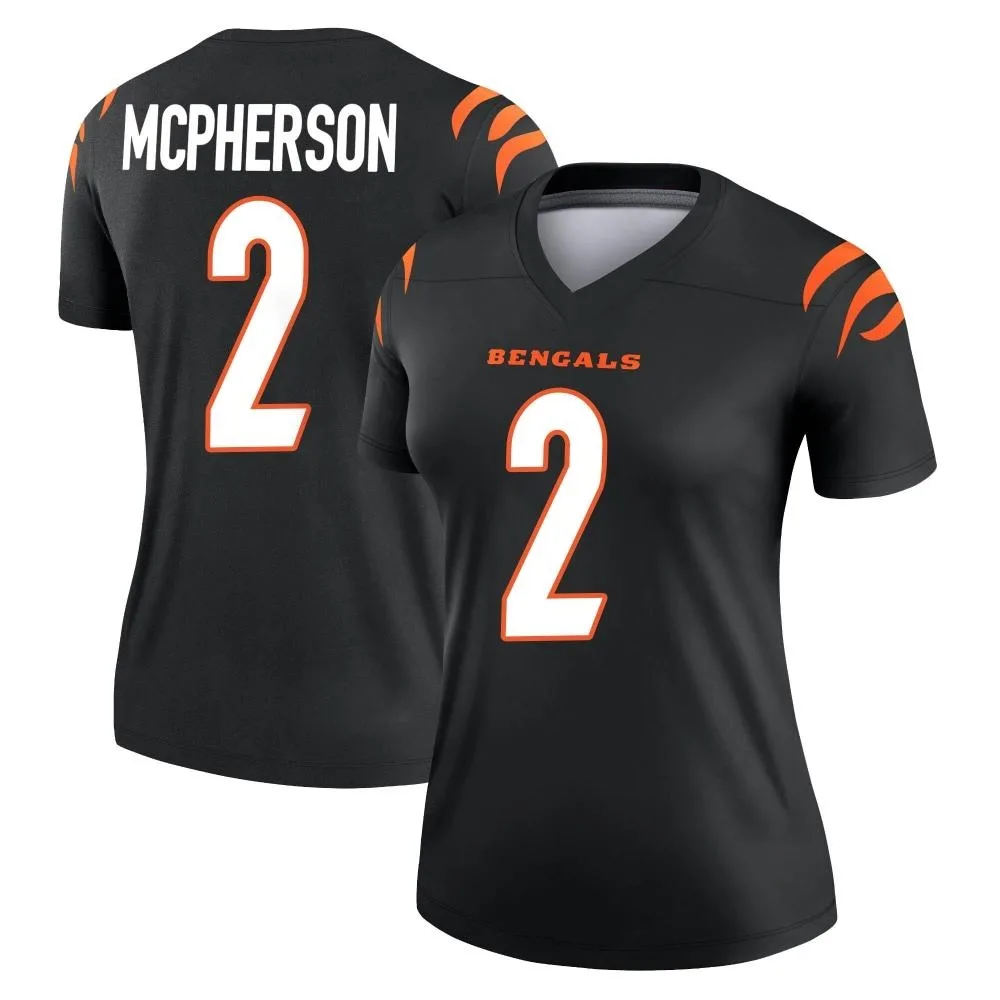 Women's Cincinnati Bengals Evan Mcpherson Nike Legend Black Jersey Women's Cincinnati Bengals Evan Mcpherson Nike Legend Black Jersey