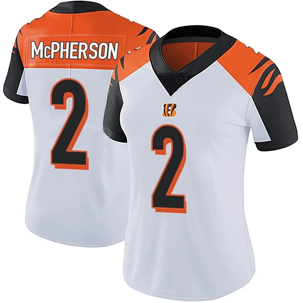 Women's Cincinnati Bengals Evan Mcpherson Nike Vapor Untouchable Limited White Jersey Women's Cincinnati Bengals Evan Mcpherson Nike Vapor Untouchable Limited White Jersey