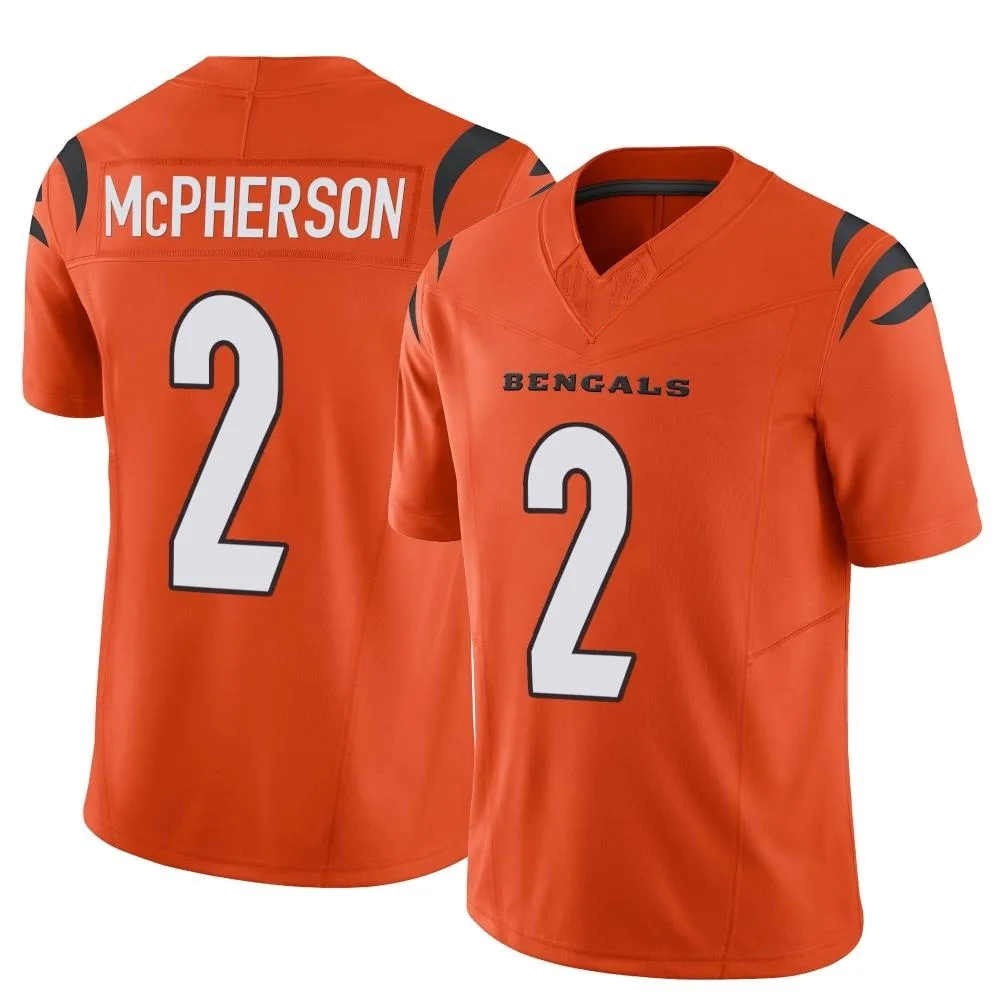 Youth Cincinnati Bengals Evan Mcpherson Nike Vapor F.U.S.E. Limited Orange Jersey Youth Cincinnati Bengals Evan Mcpherson Nike Vapor F.U.S.E. Limited Orange Jersey
