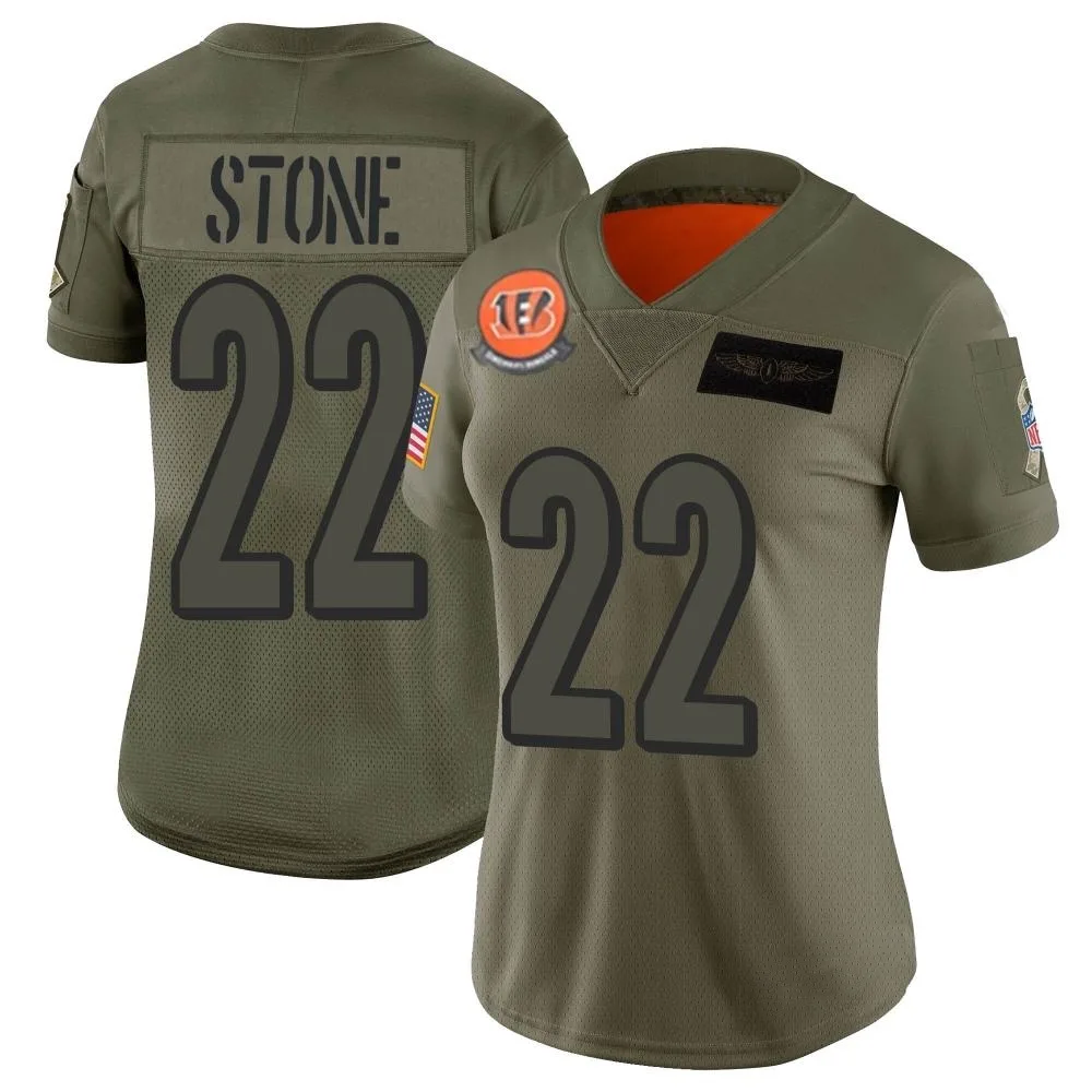 Women's Cincinnati Bengals Geno Stone Nike 2019 Salute to Service Limited Camo Jersey Women's Cincinnati Bengals Geno Stone Nike 2019 Salute to Service Limited Camo Jersey