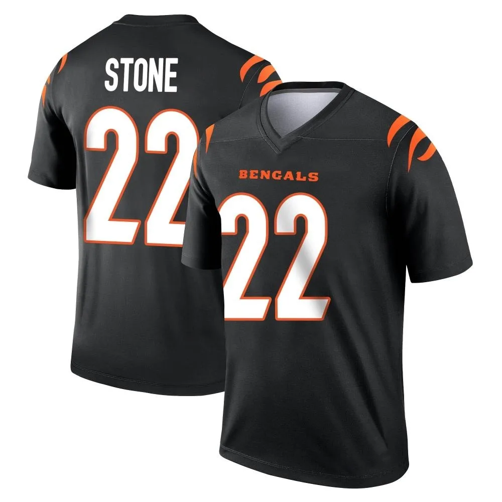 Youth Cincinnati Bengals Geno Stone Nike Legend Black Jersey Youth Cincinnati Bengals Geno Stone Nike Legend Black Jersey