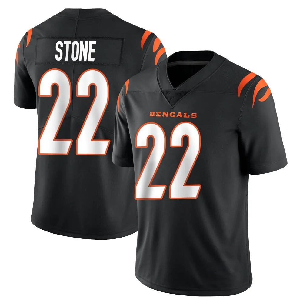 Youth Cincinnati Bengals Geno Stone Nike Team Color Vapor Untouchable Limited Black Jersey Youth Cincinnati Bengals Geno Stone Nike Team Color Vapor Untouchable Limited Black Jersey