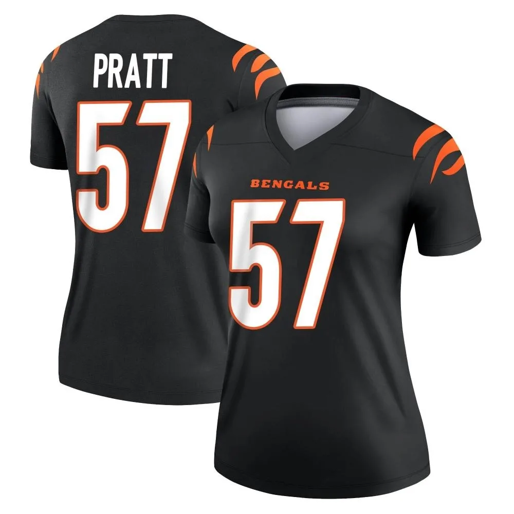 Women's Cincinnati Bengals Germaine Pratt Nike Legend Black Jersey Women's Cincinnati Bengals Germaine Pratt Nike Legend Black Jersey