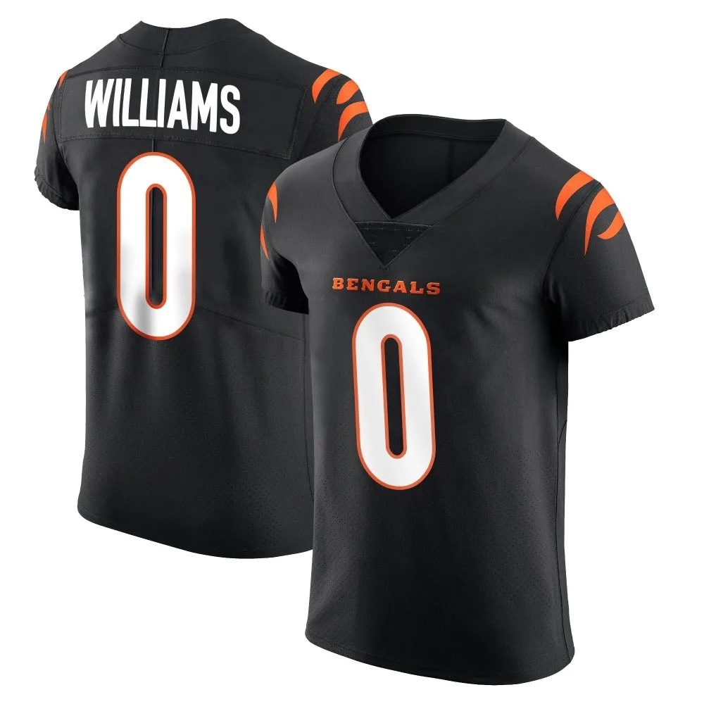 Men's Cincinnati Bengals Isaiah Williams Nike Team Color Vapor Untouchable Elite Black Jersey Men's Cincinnati Bengals Isaiah Williams Nike Team Color Vapor Untouchable Elite Black Jersey