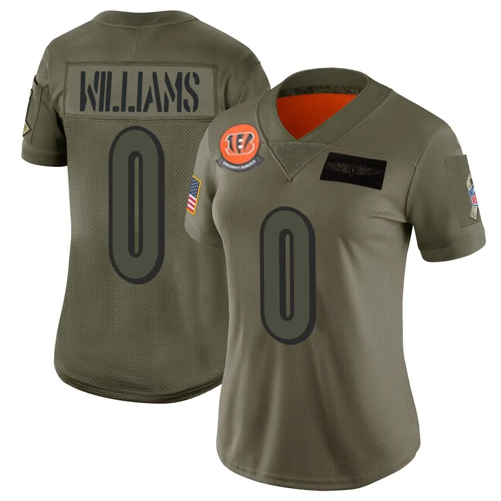 Women's Cincinnati Bengals Isaiah Williams Nike 2019 Salute to Service Limited Camo Jersey Women's Cincinnati Bengals Isaiah Williams Nike 2019 Salute to Service Limited Camo Jersey